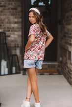 Load image into Gallery viewer, Fall Pink Floral Tee