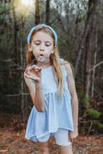 Load image into Gallery viewer, Spring Baby Blue Dot High Low