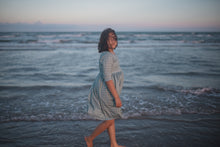 Load image into Gallery viewer, Fall Sage Plaid Dress