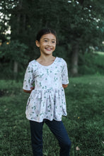 Load image into Gallery viewer, Fall Rose Garden Peplum