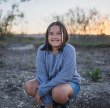 Load image into Gallery viewer, Christmas Blue Sweater