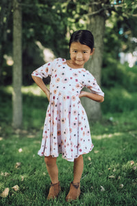 Pretty Floral Fall Twirl