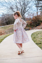 Load image into Gallery viewer, Spring Floral Puff Sleeve Dress