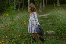 Load image into Gallery viewer, Fall Sunflower Twirl Dress