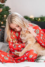 Load image into Gallery viewer, Christmas Kitty Cat Cozy Top
