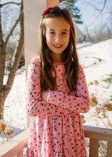 Load image into Gallery viewer, Spring Puppy Love Pocket Dress