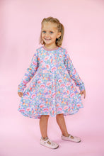 Load image into Gallery viewer, Pretty Fall Floral Tunic Dress