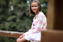 Load image into Gallery viewer, Fall Pink &amp; White Sweater