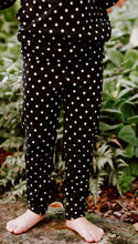 Load image into Gallery viewer, Fall Charcoal &amp; Cream Polka Dot Sweater