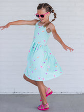 Load image into Gallery viewer, Summer Flamingo Cami Dress