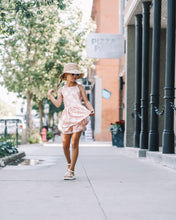 Load image into Gallery viewer, Summer Peachy Daisy Track Shorts