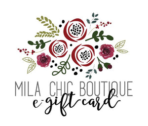 Mila Chic Boutique Gift Card